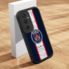 HONTINGA Samsung Galaxy A25 ile Uyumlu Kılıfı Düşüme Önleyici Basitlik Anti Düşme Kamera Korumali Kulüp Siyah Desen Yumuşak Silikon Telefon Kılıfı Kadın ve Erkek Için Uygundur K2-0305