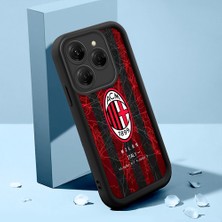 HONTINGA Tecno Spark 20 Pro ile Uyumlu Kılıfı Düşüme Önleyici Basitlik Anti Düşme Kamera Korumali Kulüp Siyah Desen Yumuşak Silikon Telefon Kılıfı Kadın ve Erkek Için Uygundur K2-0306