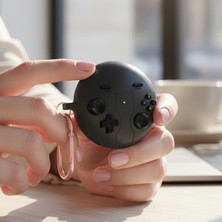 Caseonn Oppo Enco Air 2i Kılıf Retro Gamepad Siyah