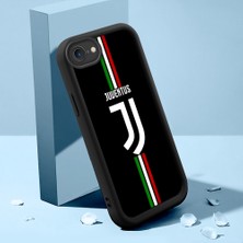 HONTINGA iPhone Se 2022 ile Uyumlu Kılıfı Düşüme Önleyici Basitlik Anti Düşme Kamera Korumali Kulüp Siyah Desen Yumuşak Silikon Telefon Kılıfı Kadın ve Erkek Için Uygundur K2-0304