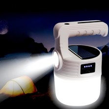 URZ LED Güneş Enerjili Kamp LAMBASI–2000 Lümen Süper Parlak, 5 Aydınlatma Modlu,usb ile Şarj Edilebilir Dış Mekan,asılabilir Torch El Feneri