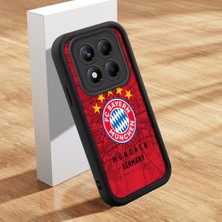 HONTINGA Xiaomi Redmi Note 14 Pro Plus ile Uyumlu Kılıfı Düşüme Önleyici Basitlik Anti Düşme Kamera Korumali Kulüp Siyah Desen Yumuşak Silikon Telefon Kılıfı Kadın ve Erkek Için Uygundur K2-0303