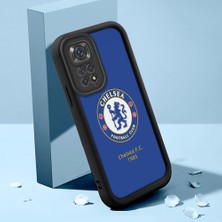 HONTINGA Xiaomi Redmi Note 11S ile Uyumlu Kılıfı Düşüme Önleyici Basitlik Anti Düşme Kamera Korumali Kulüp Siyah Desen Yumuşak Silikon Telefon Kılıfı Kadın ve Erkek Için Uygundur K2-0303