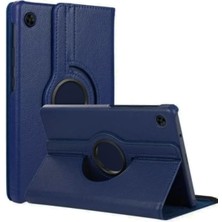 Novis Liora Newface Samsung Galaxy Tab A11 360 Tablet Deri Kılıf - Lacivert