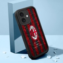 HONTINGA iPhone 16 ile Uyumlu Kılıfı Düşüme Önleyici Basitlik Anti Düşme Kamera Korumali Kulüp Siyah Desen Yumuşak Silikon Telefon Kılıfı Kadın ve Erkek Için Uygundur K2-0306