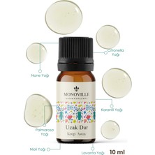 Monoville Uzak Dur Uçucu Yağ Karışımı 10 ml %100 Doğal (Keep Away Essential Oil Blend)