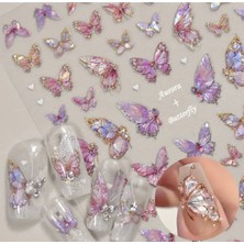 Steelva 5d Tırnak Stickeri