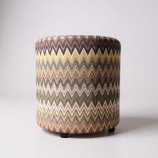 Elanora Home Dokusu ve Modern Tasarımıyla Her Ortama Uyum Sağlayan Çok Amaçlı Puf