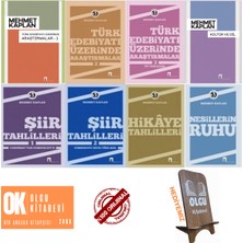 Şiir Tahlilleri 1 - 2 Hikaye Tahlilleri Türk Edebiyatı Üzerinde Araştırmalar 1 - 2 - 3 - Mehmet Kaplan