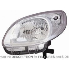 Tyc Renault Kangoo Ön Far Elektrikli Nikelaj Sol 2012-  (Oem No:  260602665R)
