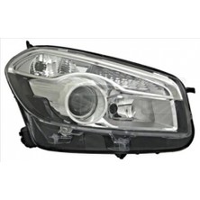 Tyc Nissan Qashqai Ön Far Elektrikli Motorlu Xenon Tıp Sağ 2010- (Oem No:  26010BR60B)