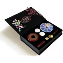 Mühürcüm Sanat Temalı Mum Mührü Seti Kırmızı