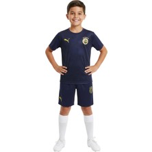 Fenerbahçe Orijinal A Takım Futbolcu Lacivert Antrenman Çocuk T-Shirt ve Şort Takımı