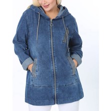 Les Valles Işıltı Detaylı Kot Ceket