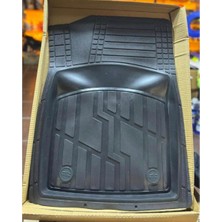 Alpax Honda Civic Sedan 1992-1995 Arası Aracına Uyumlu Derin Havuzlu Parlak Ciltli Üniversal Paspas