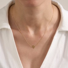 Gold Marley 14 Ayar Ruhun Kanadı Altın Kolye