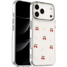 AK-SA-STR Newface Apple Iphone 17 Pro Max Fiyonk Desenli Kapak - Desen 9