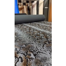 Yılan Desen Suni Deri Ayakkabılık, Çantalık, Döşemelik 100 x 140