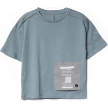 Nanica Kids 122307 Erkek Çocuk Ters Cepli T-Shirt