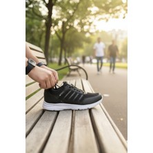 Enoch Erkek Fileli Nefes Alan Hafif Koşu ve Yürüyüş Spor Ayakkabısı