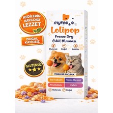 My Feo Myfeo Lolipop Kedi Ödül Maması Tavuk Ciğeri & Yaban Mersini Doğal Lezzet 4'lü Paket