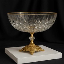 Elta Collection Metal Ayaklı Lüx Oval Gondol Sunum Kasesi