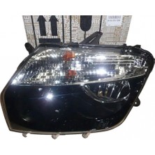 Tyc Dacia Duster Ön Far Sıyah Manuel Sol 2009-  (Oem No:  260605370R)