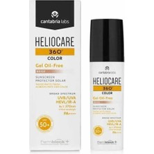 Marka Heliocare 360 Color Gel Oil-Free Renkli Güneş Koruyucu SPF50+ 50ML Beige