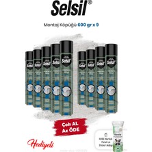 Selsil Montaj Köpüğü 9 x 600 gr ve Rosie