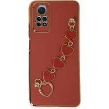 Magicool Xiaomi Redmi Note 12 Pro 4g Kılıf Esila Silikon - Kırmızı