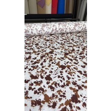 Dana Desen Süet Çantalık,ayakkabılık ve Döşemelik Kumaş - Taba