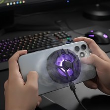 URZ Manyetik Telefon ve Tablet Soğutucu – Güçlü Sessiz Fanlı, Hızlı Isı Dağıtıcı Mobil Cihaz Soğutma Aparatı S25 Radiator