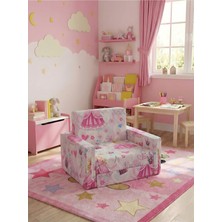 Lensa Home Çocuk Koltuğu Komple Sünger Katlanabilir Yataklı - Çocuk Minderi (0-4 Yaş)