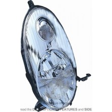 Tyc Nissan Micra Ön Far Sol 2003-2005 (Oem No:  26060AX700)