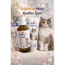 My Feo Malt Paste ve Myfeo B Plus Damla 100 gr Kediler için Tüy Yumağı Önleyici ve Besleyici