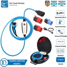 Nrgkick 32A 22KW 7,5m Premium Set A/c Taşınabilir Şarj Istasyonu