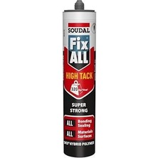 Soudal Fix All Yüksek Güçlü Tack Montaj Yapıştırıcısı Beyaz 290 ml