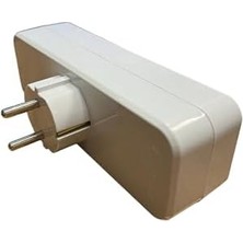 Üçlü Topraklı Fiş Priz Çoğaltıcı | 220V 16A Güçlü ve Güvenli Priz Dönüştürücü | Topraklı 3’lü Fiş Adaptörü Ev ve Ofis Kullanımı Için