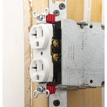 Bender Gsp-24 24 Parça Anahtar ve Priz Ara Parçaları, Kırmızı