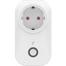Wifi Akıllı Akım Korumalı Priz (16 Amper), Uzaktan Kontrol, Anlık Enerji Tüketim Takip, Destekli