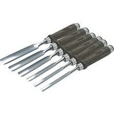 56120 Carving Chisel Set Handles,, 6pc