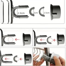 Lavabo Süngerliği Ayarlı Musluk Yanı Bulaşık Süngeri Tezgah Bezi Organizeri