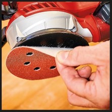 Eksantrik Zımpara Te-Rs 40 E (400 W, 12.000–24.000 Dev/dak Salınım, Ø 125 mm Zımpara Diski, Aktif Toz Emiş, Filtre Kutusu) - 4462000