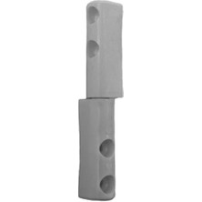 Sineklik ve Kombi Dolabı Kapakları Için Plastik Menteşe 4lü Beyaz