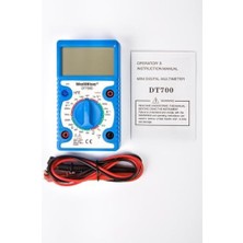 DT-700D Geniş Ekran Multimetre Ölçü Aleti Avometre