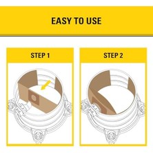 25-1228 Fits 2.5-3.5 Gallon Disposable Filter Bag Wet Or Dry Cleaner, 3 Filter Bags Per Package