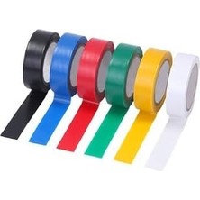 10 Adet Elektrik Izolasyon Bandı Pvc Izole Bant Renkli