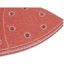 Zımpara Kağıdı (Çoklu Zımpara Makinesi Için, Farklı Malzemeler, 10 Adet, 102 x 62/93 Mm, Granülasyon 120)