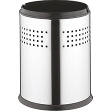 A44048 Çöp Kovası, 3 L, Parlak Paslanmaz Çelik Kaplama
