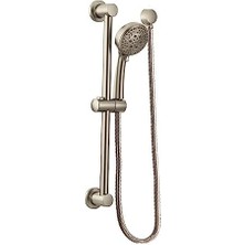 Yuvarlak Fırçalanmış Nikel Damla Ell El Duş Hortumu Duvar Konnektörü 1/2-Inç Ips, A725BN